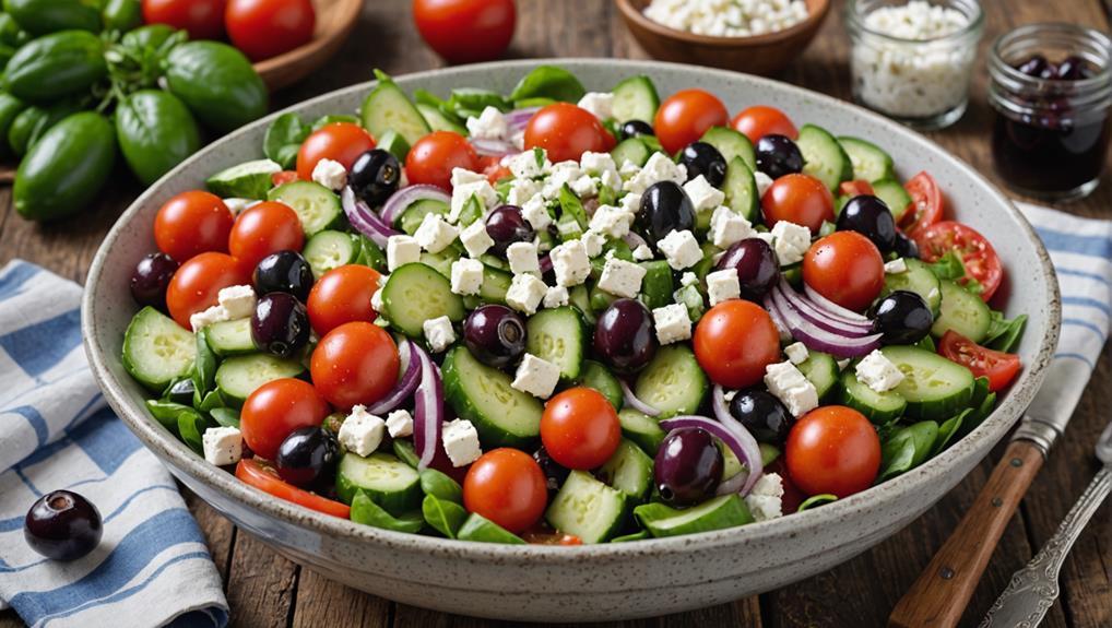 creative greek salad enhancements