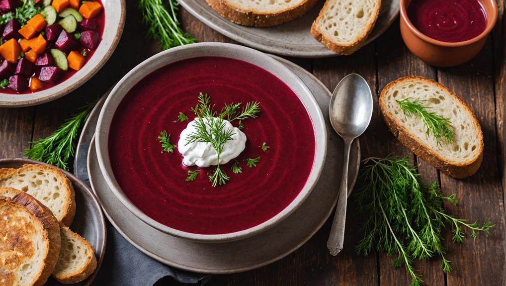 eastern european beet soup variations