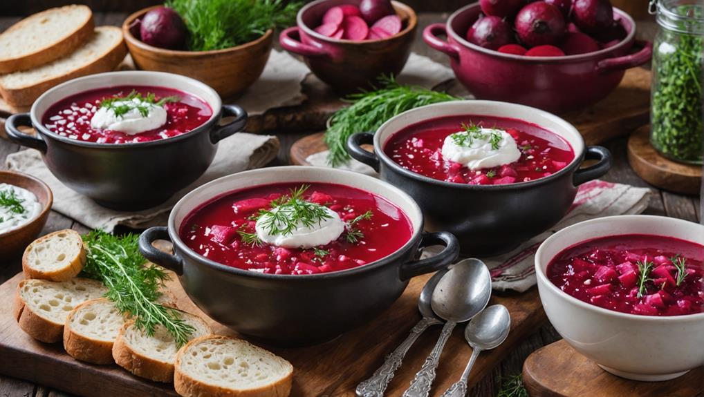 eastern european borscht recipes