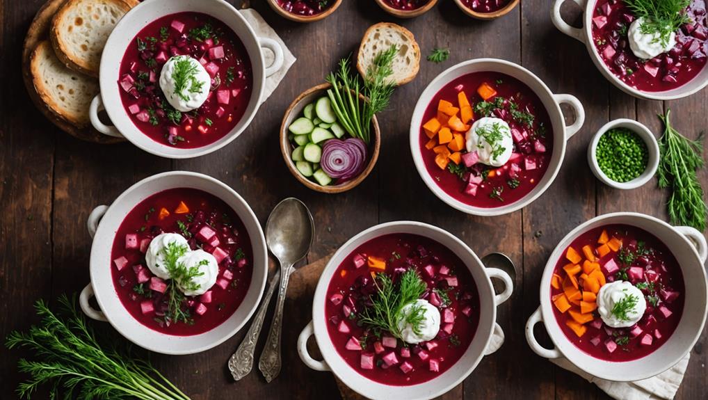 eastern european borscht recipes