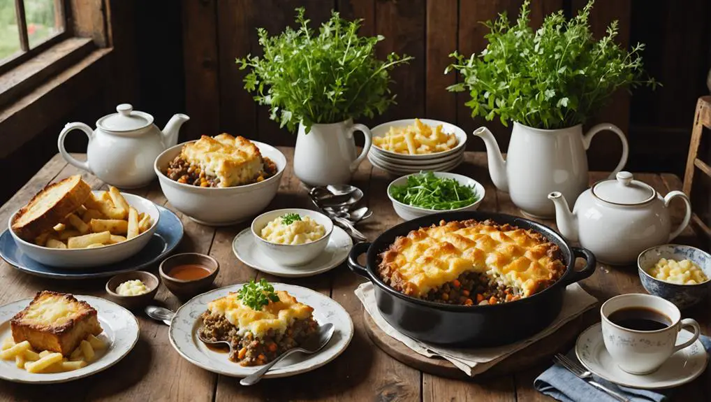 explore british comfort foods