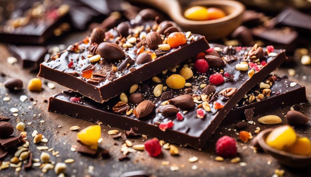 perfect belgian chocolate bark tips