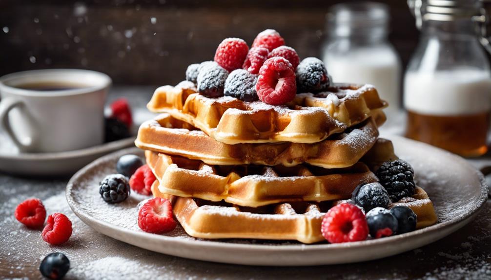 perfect belgian waffles tips