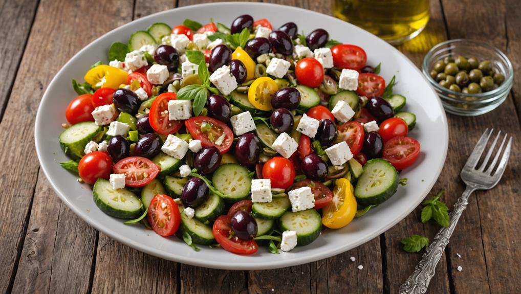 regional greek salad variations