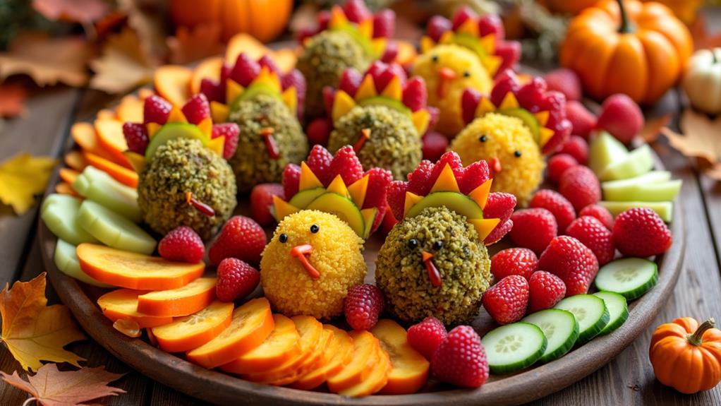 artful starter dish displays