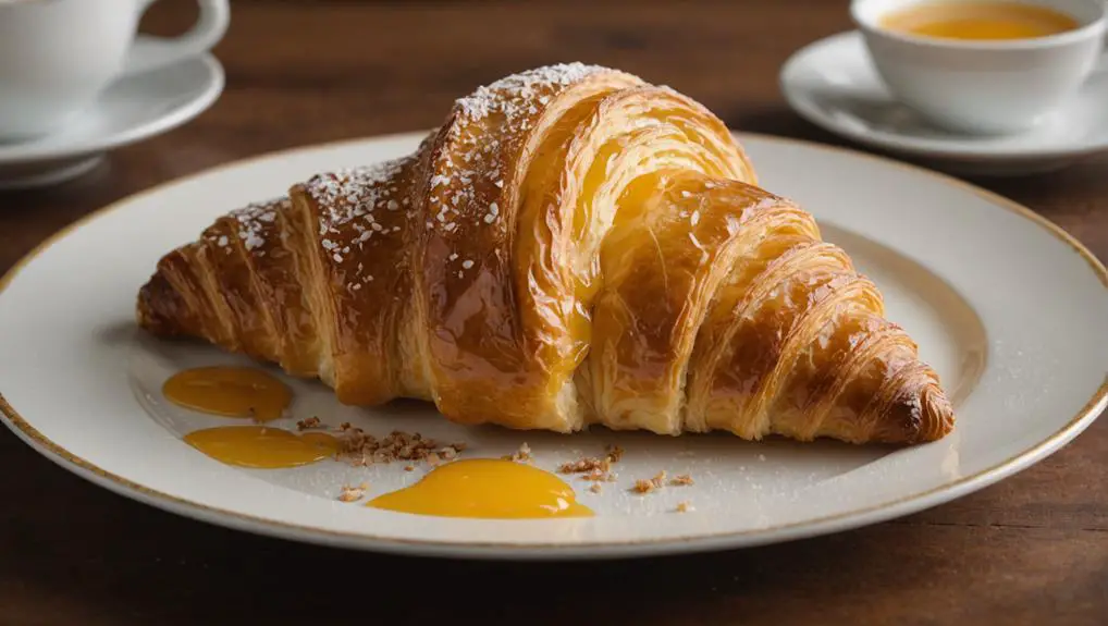 buttery flaky croissants delight