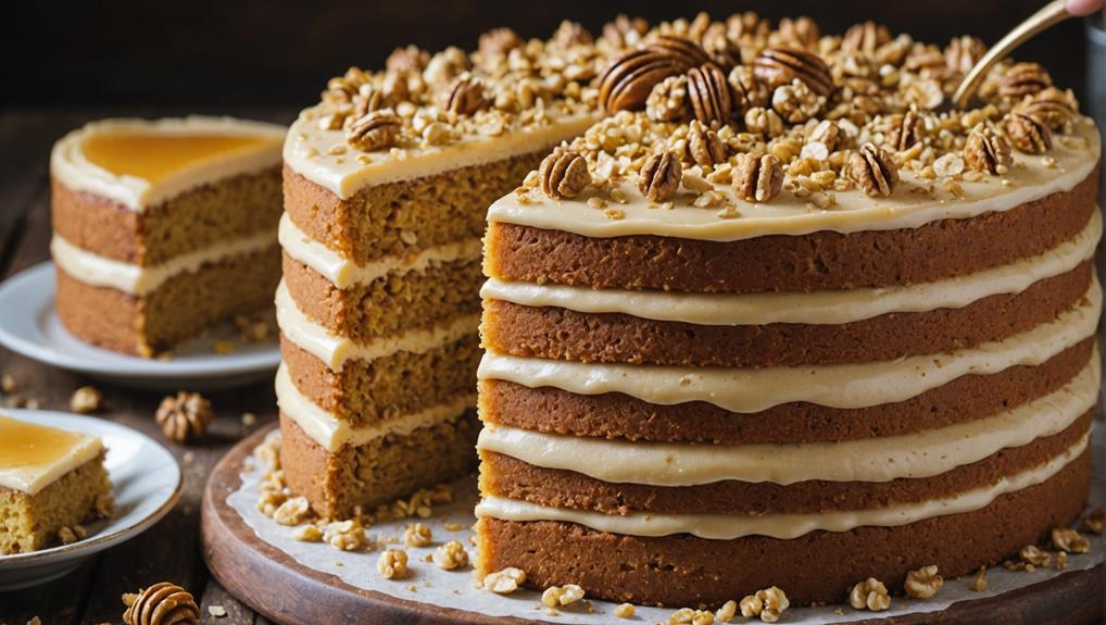 cake assembly process steps