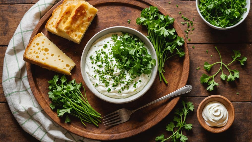cheesy herb pastry delight