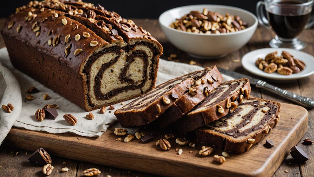 chocolate nut cozonac delight