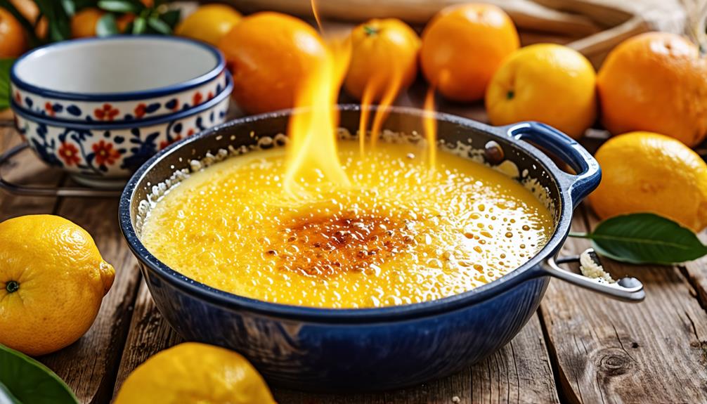 crafting traditional catalan dessert