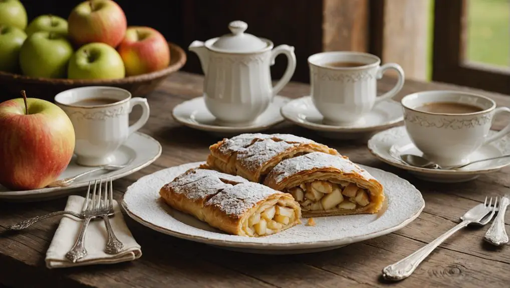 delicious apple strudel pairings