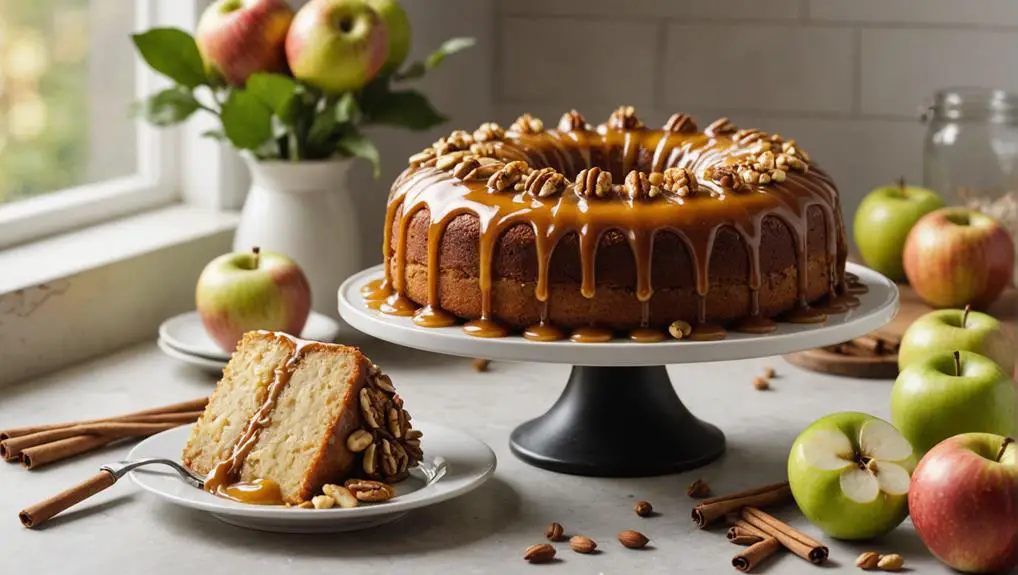 delicious caramel apple dessert