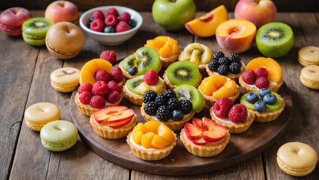 delicious classic fruit tarts