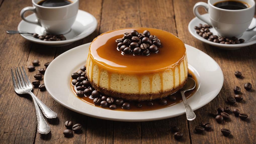 delicious coffee infused dessert