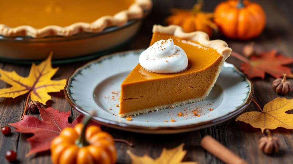 delicious crustless pumpkin pie