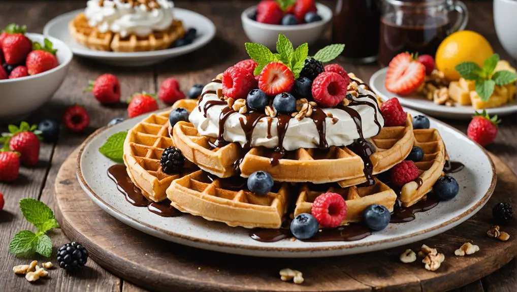 delicious waffle topping suggestions