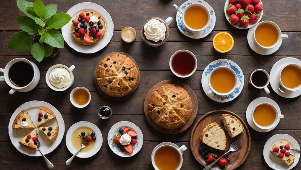 dessert and beverage combinations