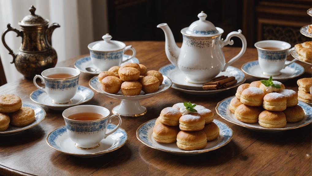 dessert and tea pairing
