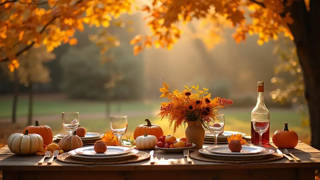 elegant fall brunch ideas