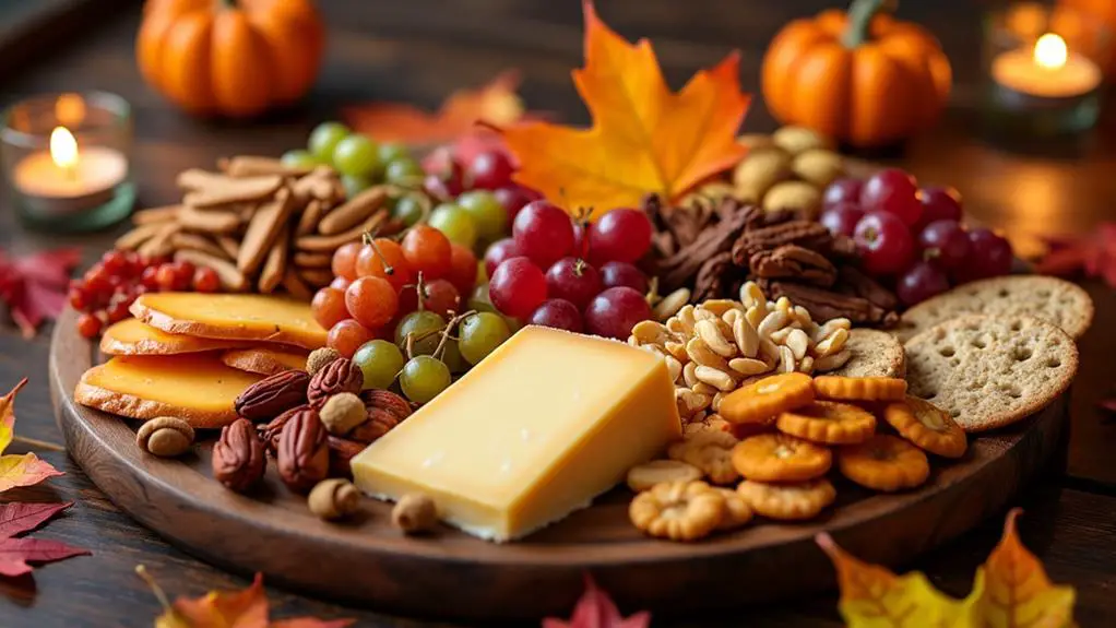 festive fall charcuterie boards