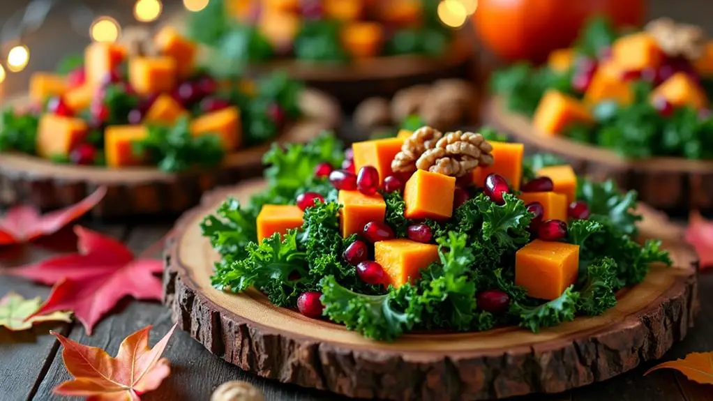 festive healthy fall salads