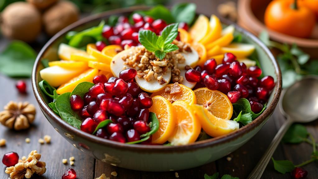 festive seasonal fruit delights