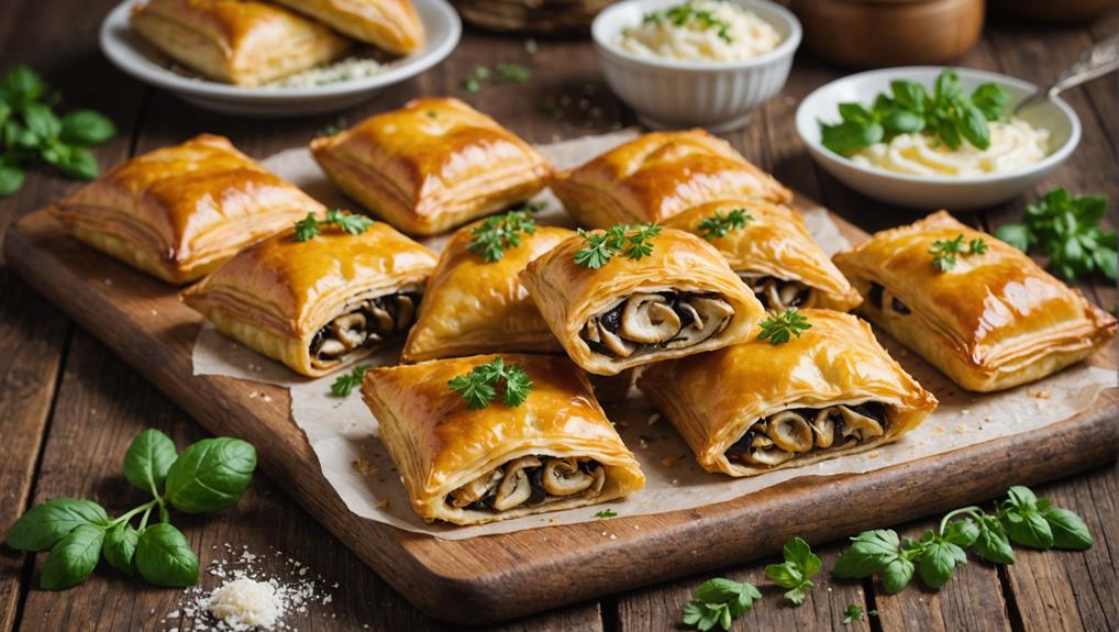 mushroom cheese delight dish