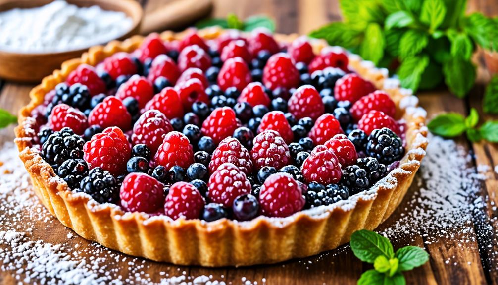 nordic berry tart tips