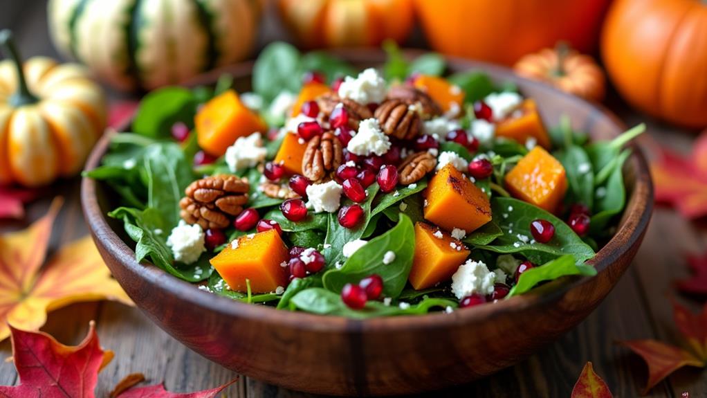 nutritious thanksgiving fall salads