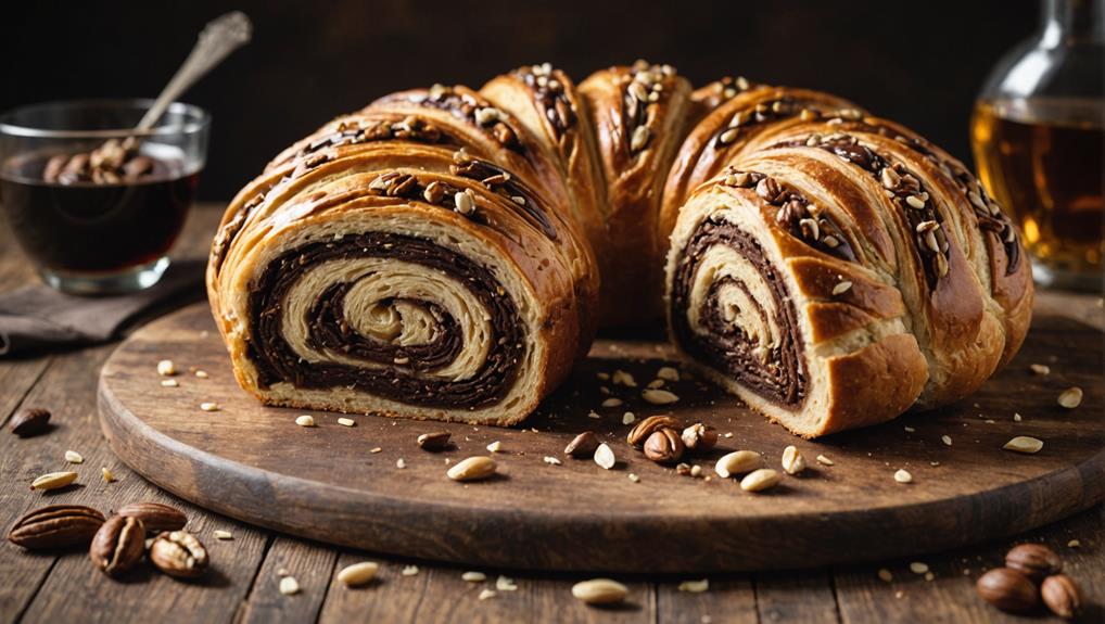 nutty rum cozonac delight