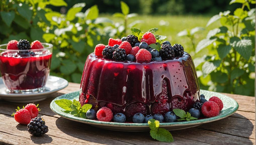 seasonal berry dessert delight