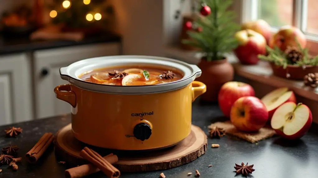 simple slow cooker cider