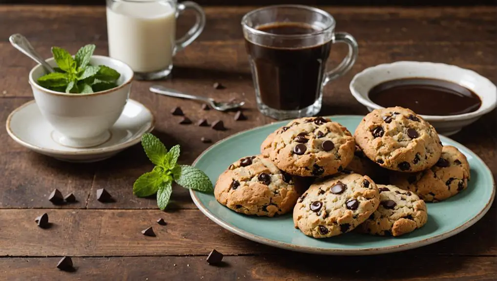 soda bread chocolate cookies