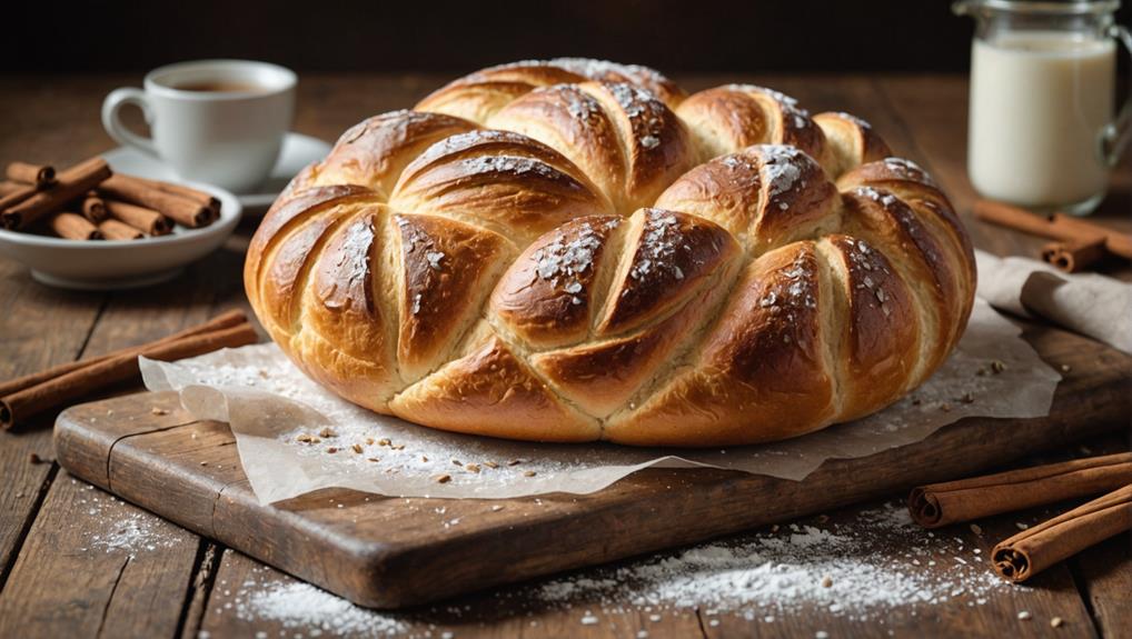 spiced cardamom cinnamon bread
