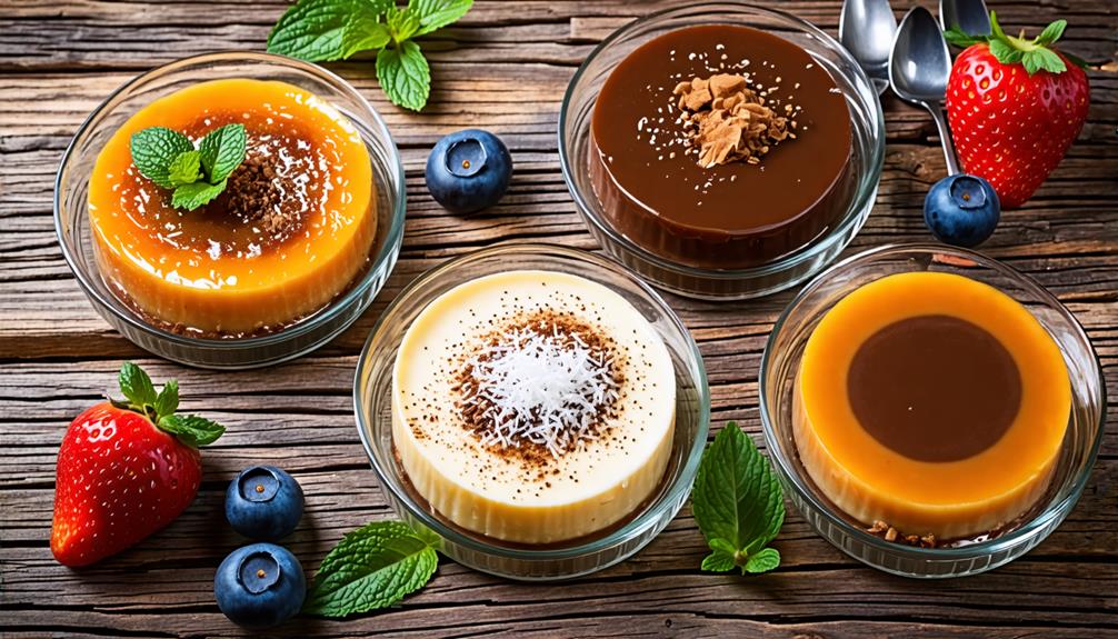 traditional spanish flan variations