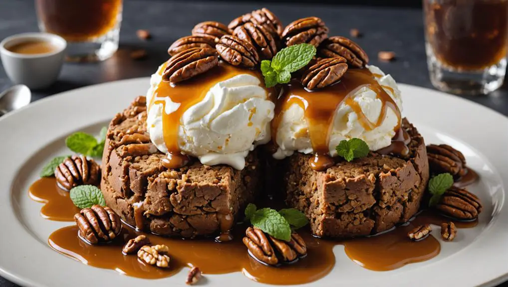 whiskey infused caramel sundae bread