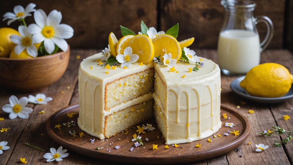 zesty citrus layered dessert