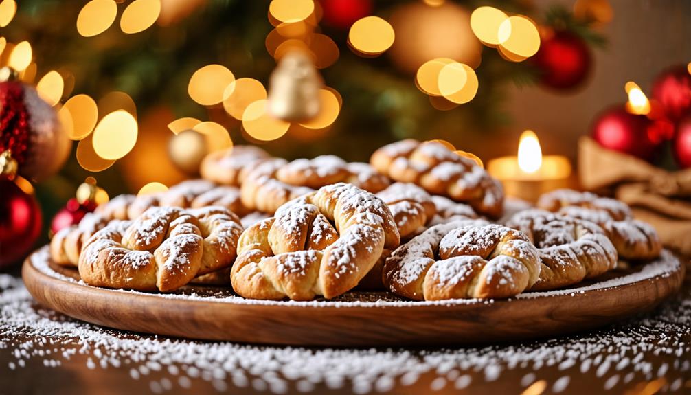 austrian vanilla crescent cookies