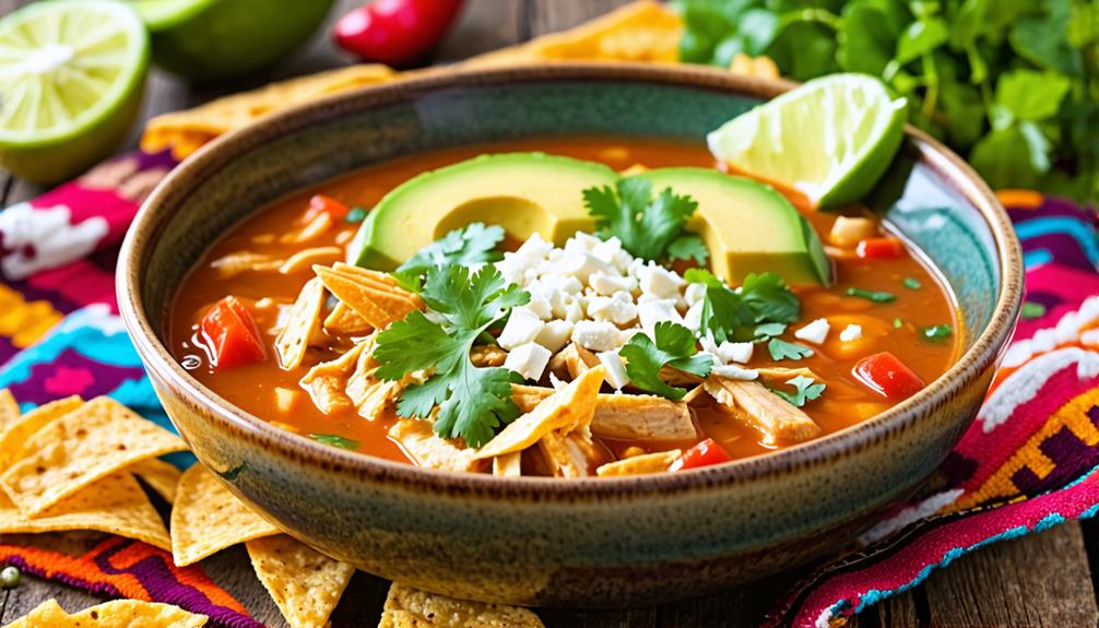 authentic mexican tortilla soup
