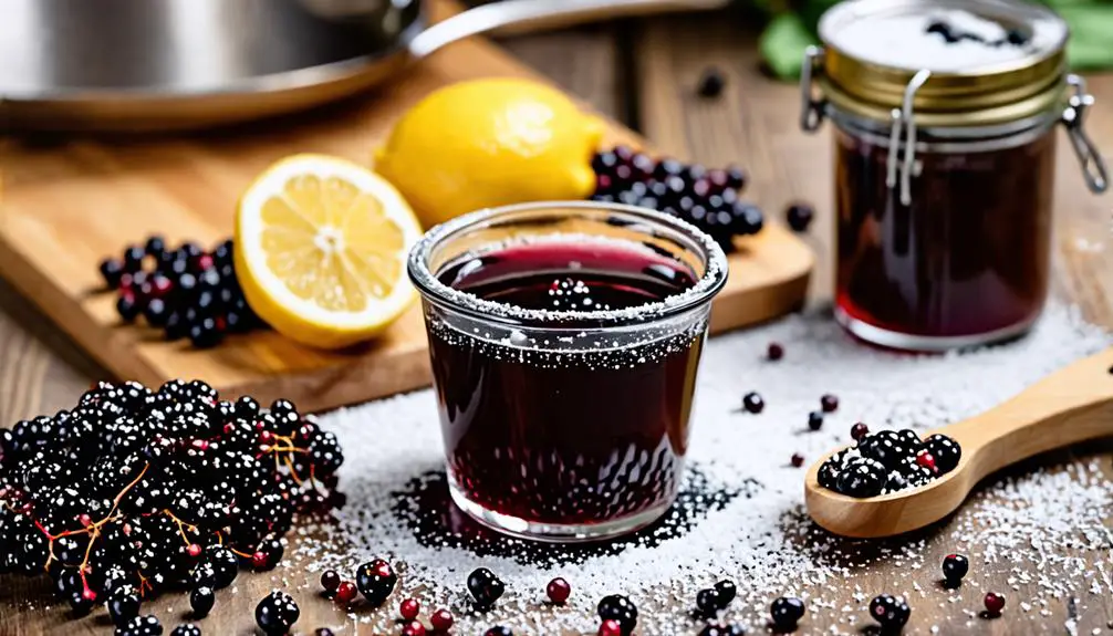 beginner friendly elderberry syrup recipe