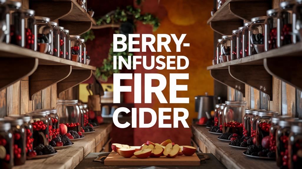 berry infused herbal tonic