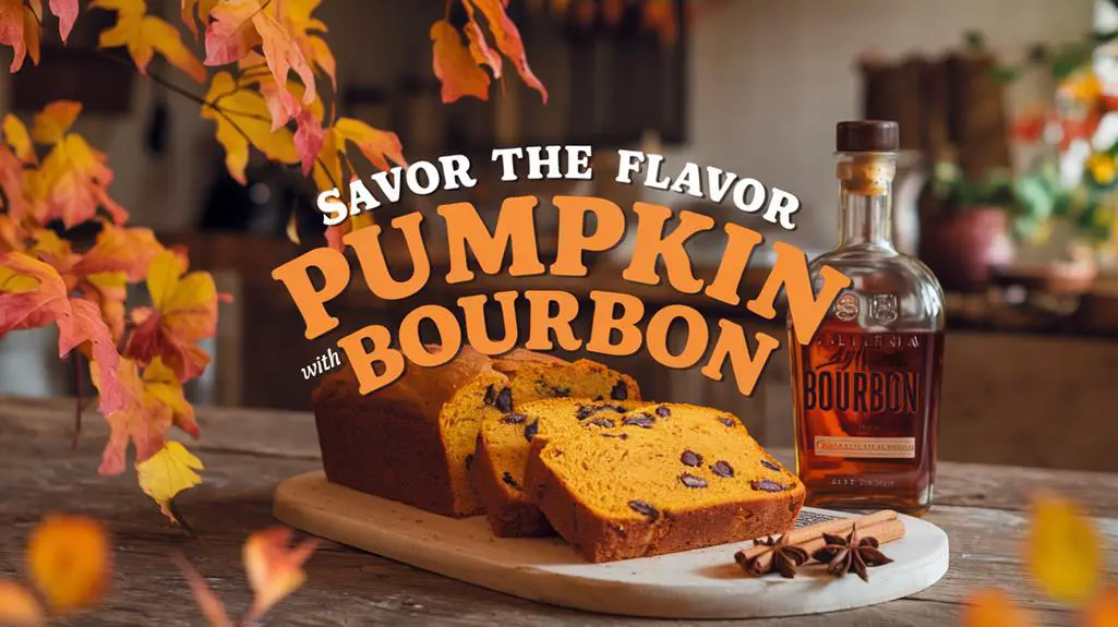 bourbon infused pumpkin bread