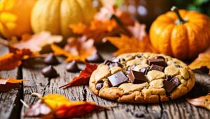 california pumpkin chocolate cookies