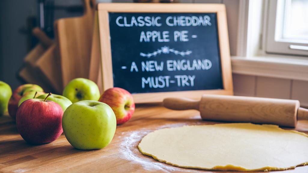 cheddar apple pie delight