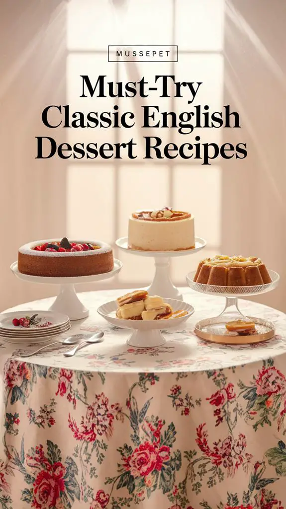 classic english dessert recipes