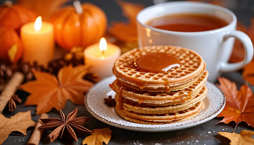 cozy caramel filled dutch cookies