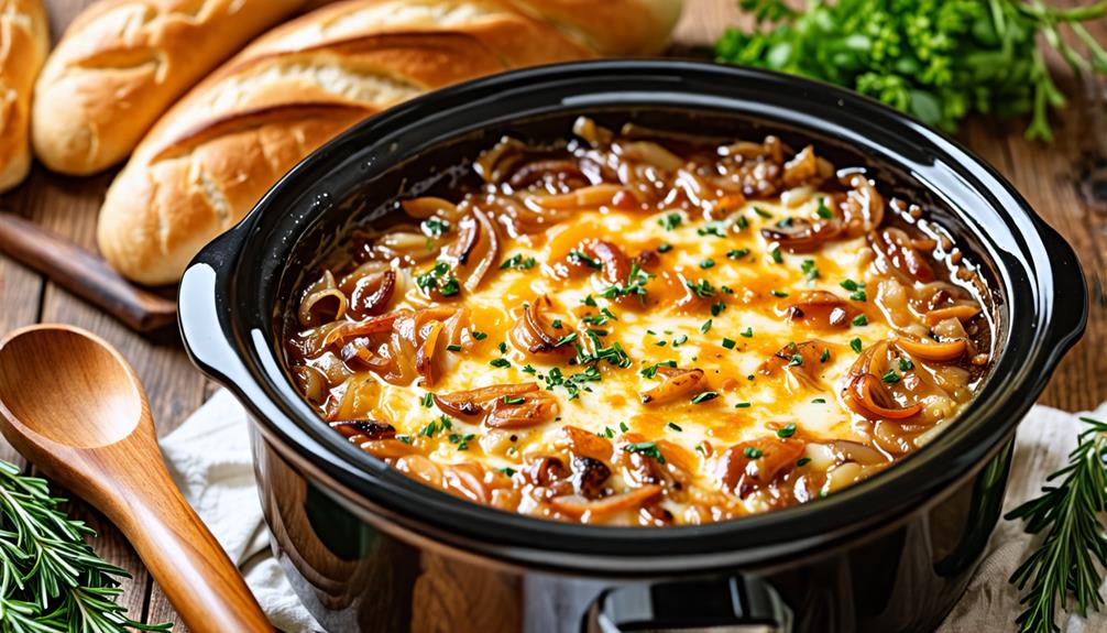 crockpot french onion soup