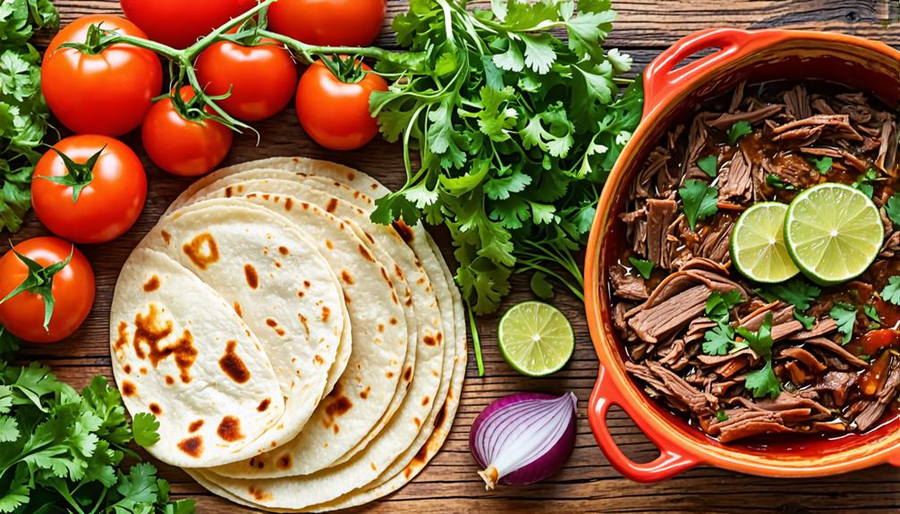 crockpot shredded beef tacos