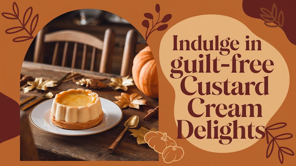 decadent custard cream delights