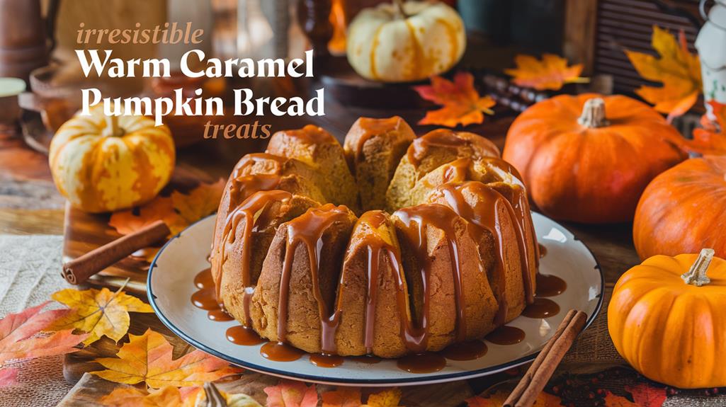 decadent pumpkin bread dessert